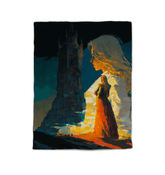 Detailed view of SurArt 67 Comforter's fine, cozy material, perfect for a comforting night's sleep.